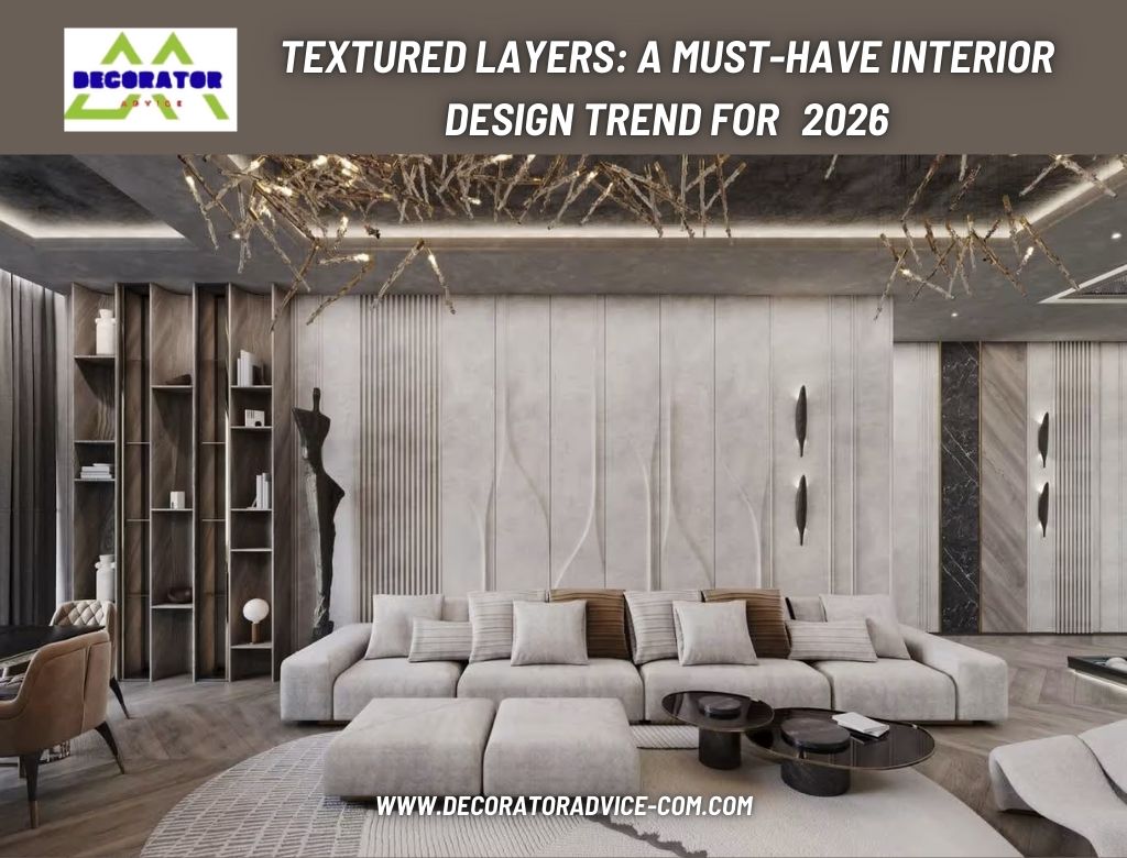 Textured Layers: A Must-have Interior Design Trend for 2026
