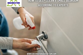 How to Deep Clean a Small Bedroom According to Experts