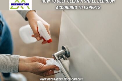 How to Deep Clean a Small Bedroom According to Experts