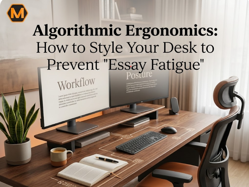 Algorithmic Ergonomics: Style Your Desk to Stop Essay Fatigue