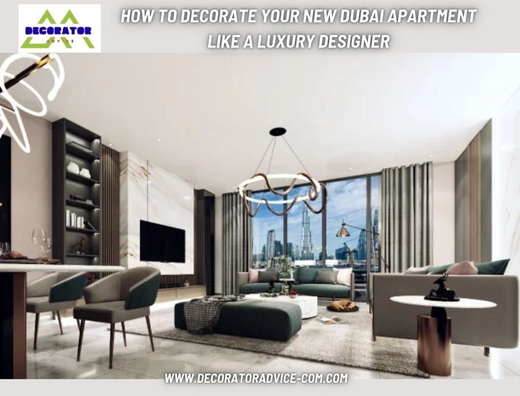 How to Decorate Your New Dubai Apartment Like a Luxury Designer