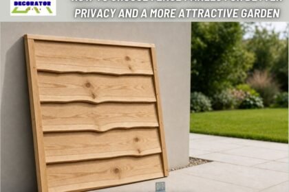 How to choose fence panels for better privacy and a more attractive garden