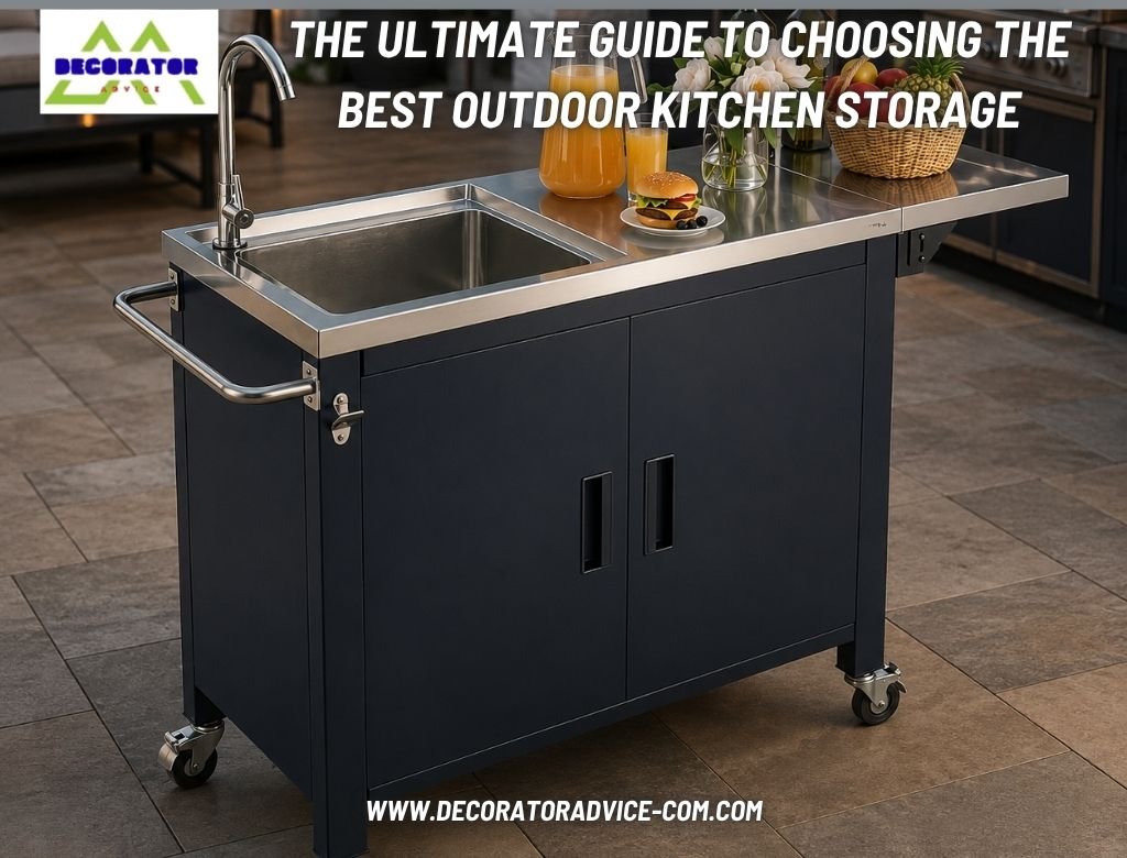 The Ultimate Guide to Choosing the Best Outdoor Kitchen Storage
