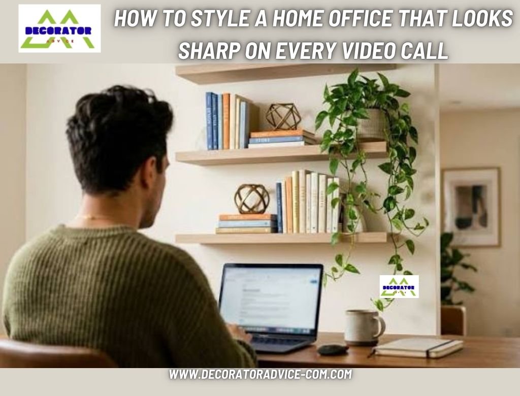 How to Style a Home Office That Looks Sharp on Every Video Call