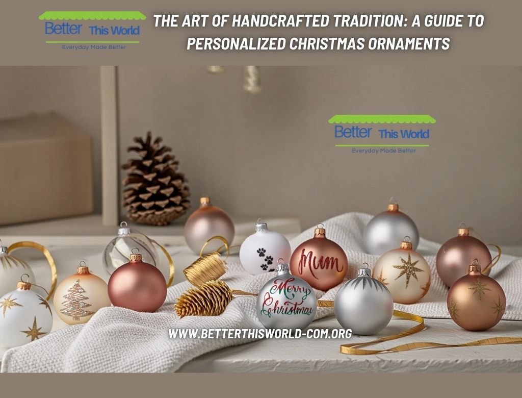 The Art of Handcrafted Tradition A Guide to Personalized Christmas Ornaments