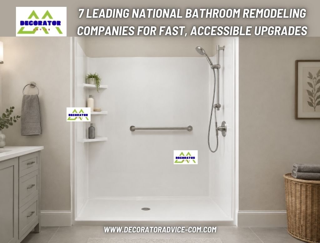 7 Leading National Bathroom Remodeling Companies for Fast, Accessible Upgrades
