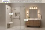 Bathroom Remodeling Safer Showers, Better Ventilation, and Low Maintenance Materials
