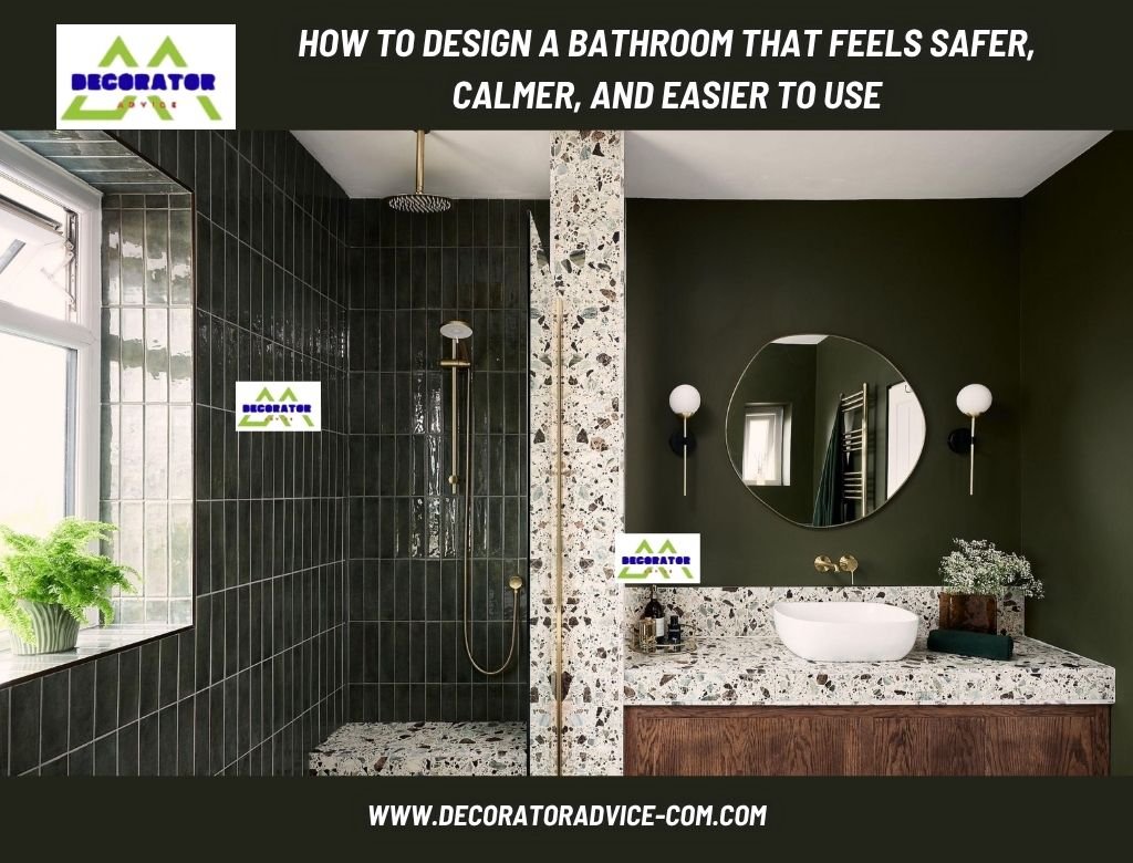 How to Design a Bathroom That Feels Safer, Calmer, and Easier to Use